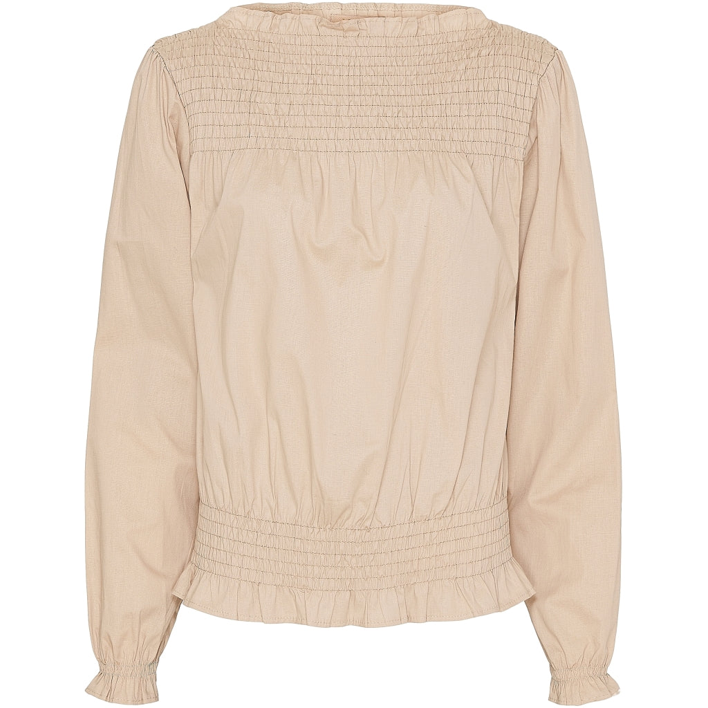 Dame Bluse 5523   Beige fra Marta Du Chateau