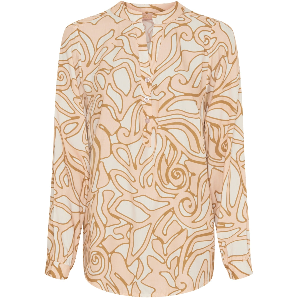 Dame Bluse Mdcastrid 8128   Beige4392 fra Marta Du Chateau