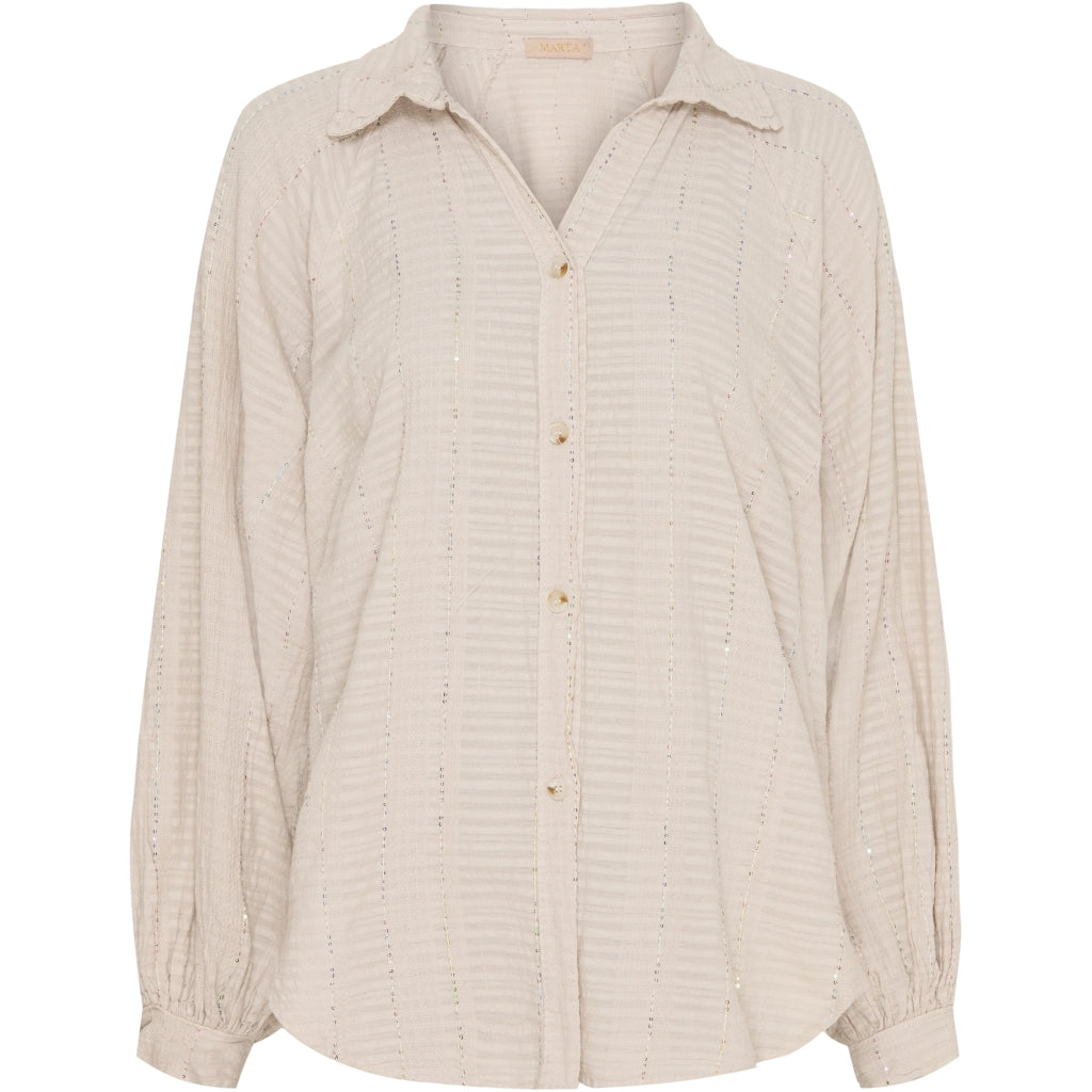 Dame Bluse 9517   Sabbia fra Marta Du Chateau