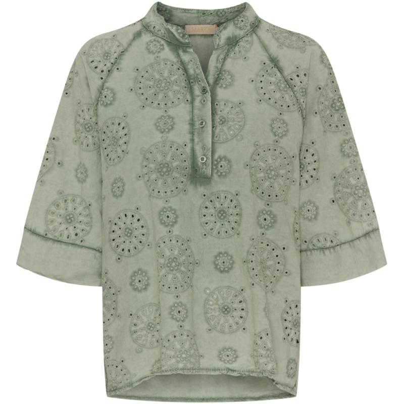 Dame Bluse Mdctania   Kakicoldwash8324 fra Marta Du Chateau