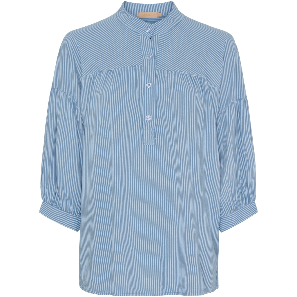 Dame Bluse Mdcilina   Avio Stripe fra Marta Du Chateau