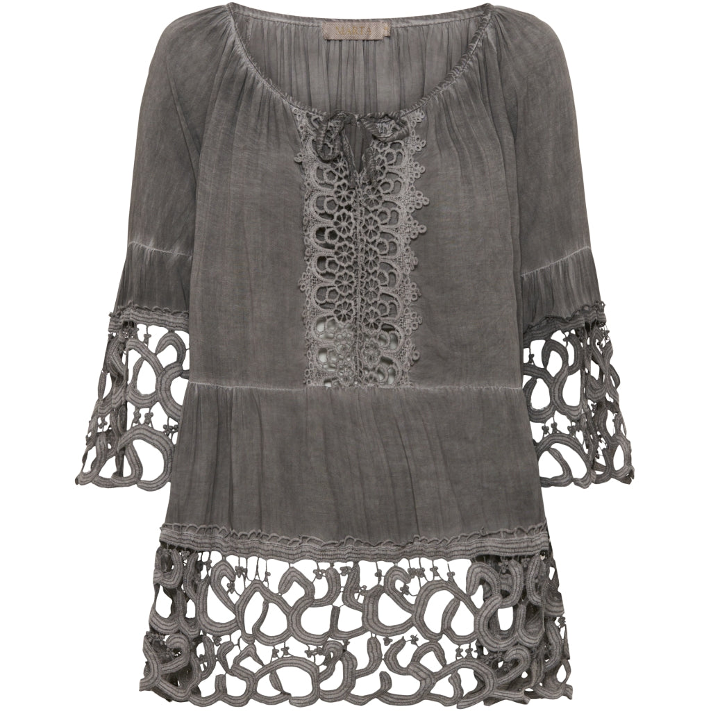 Dame Bluse Mdczeline 2031   Black fra Marta Du Chateau