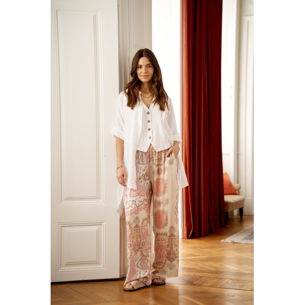 Dame Bukser Mdcgrethe 6192   Rosa308 fra Marta Du Chateau