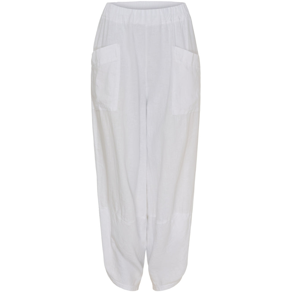 Dame Bukser Mdcmaud 62381 1   White fra Marta Du Chateau