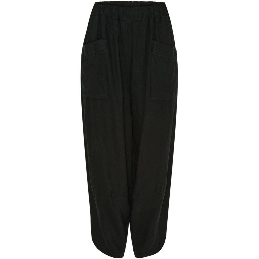 Dame Bukser Mdcmaud 62381 1   Black fra Marta Du Chateau