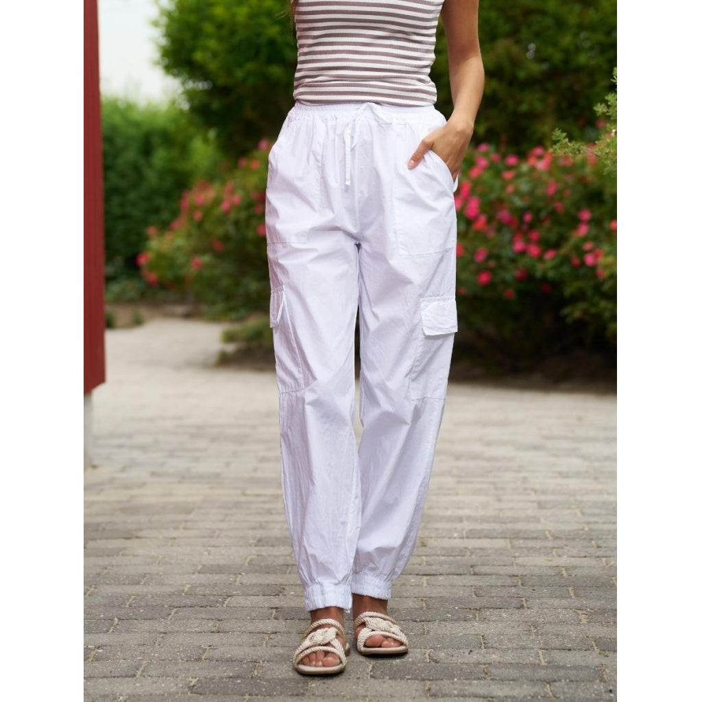 Dame Bukser Mdcregina 21160 White fra Marta Du Chateau