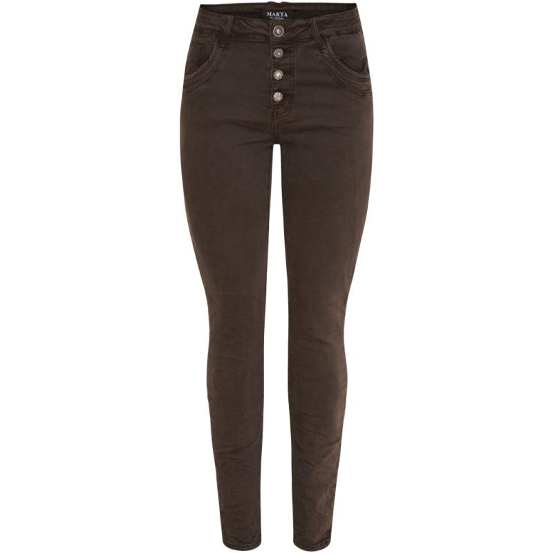 Dame Jeans Mdcbetty Jeans Mdc101 Camel fra Marta Du Chateau