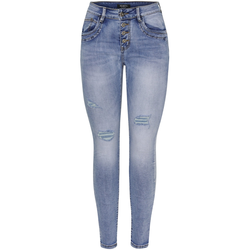 Dame Jeans Emma 2648 Denimbluedenim fra Marta Du Chateau