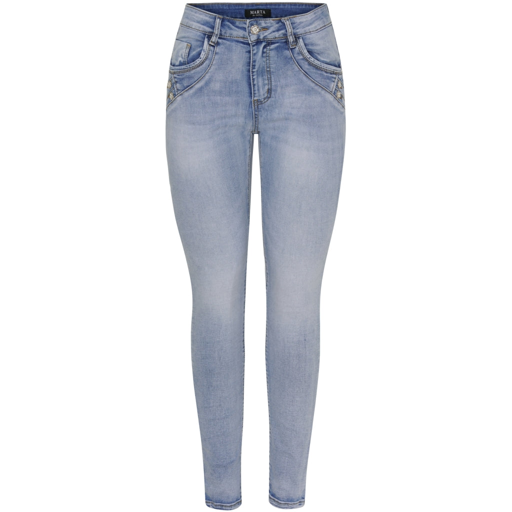 Dame Jeans Emma 2655 Denimblue fra Marta Du Chateau