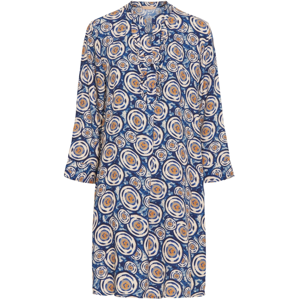 Dame Kjole 2604b Blue8 fra Marta Du Chateau