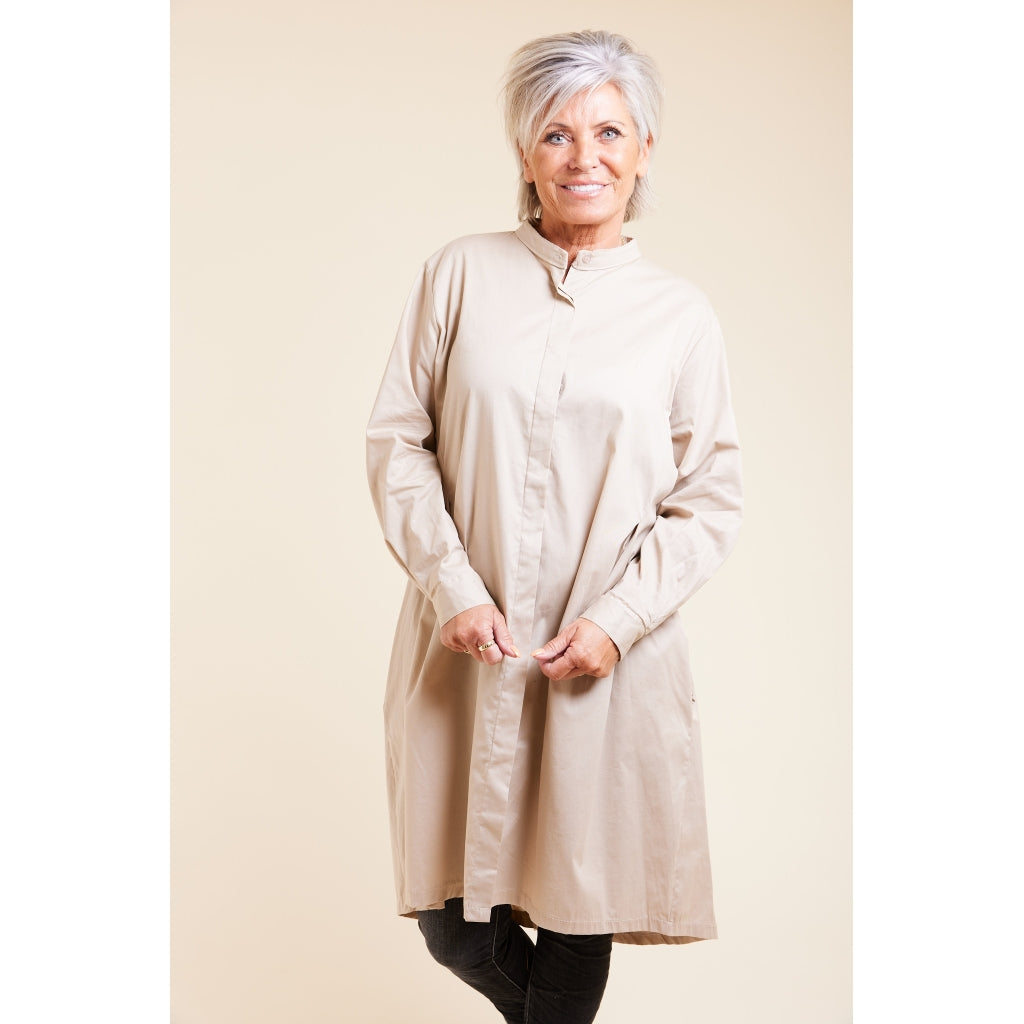 Dame Kjole 32505   Beige fra Marta Du Chateau