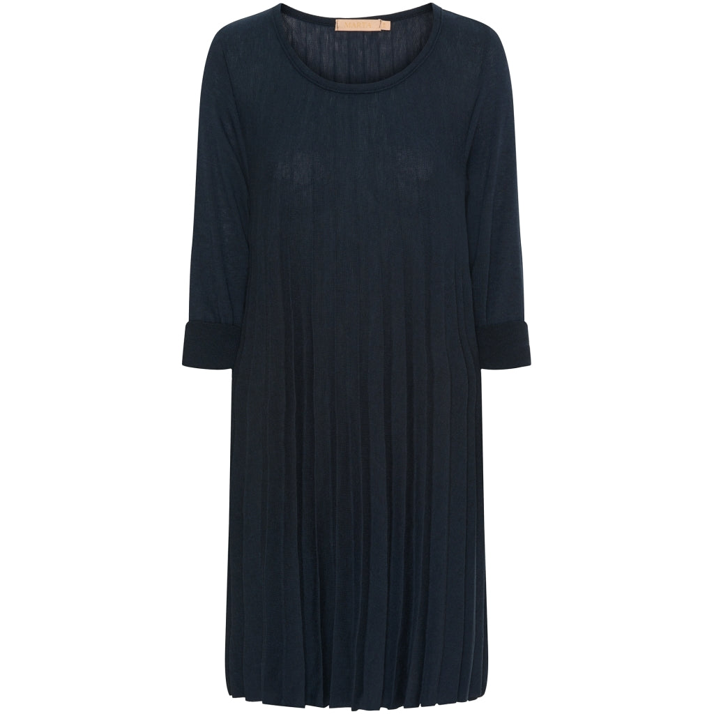 Dame Kjole 71653   Navy fra Marta Du Chateau