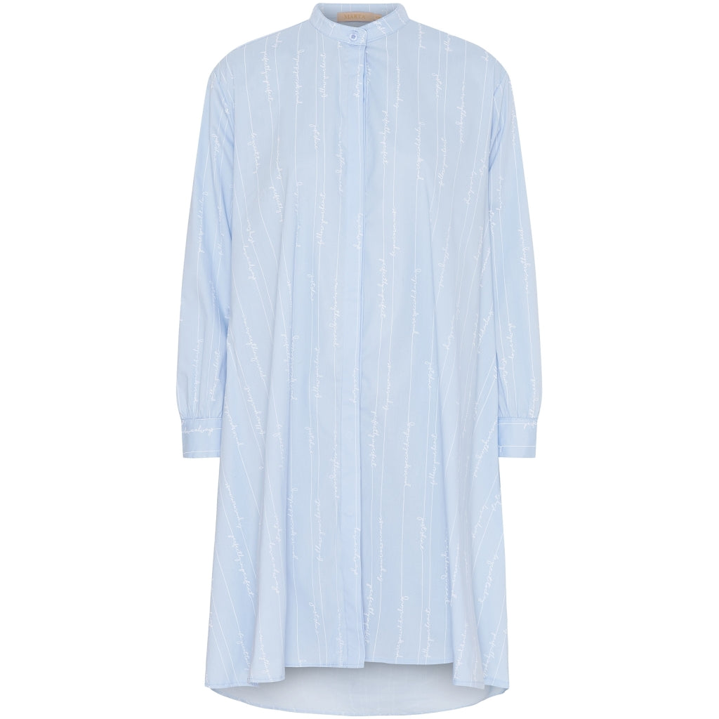 Dame Kjole 83558id   Light Blue fra Marta Du Chateau