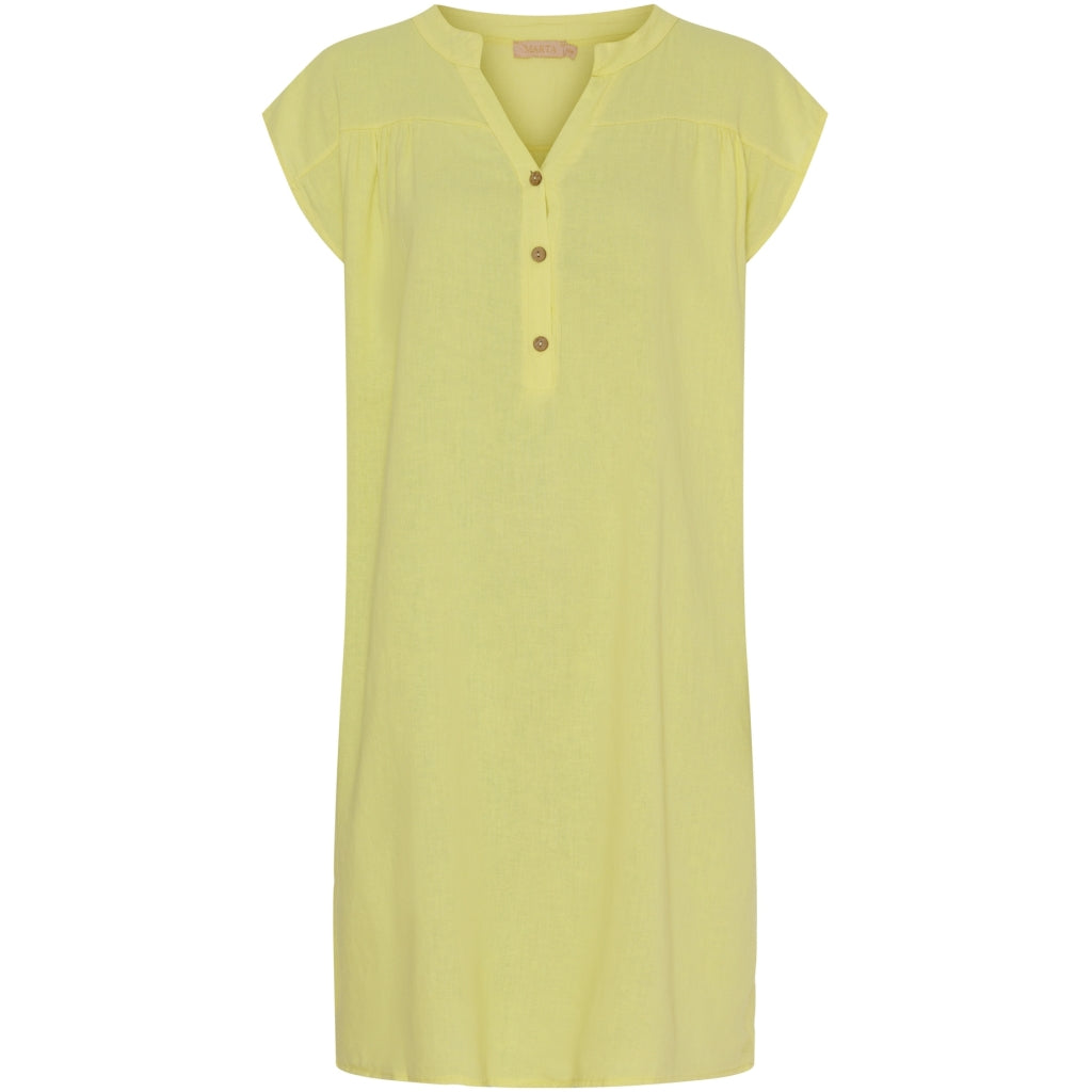 Dame Kjole 92756   Giallo3275 fra Marta Du Chateau