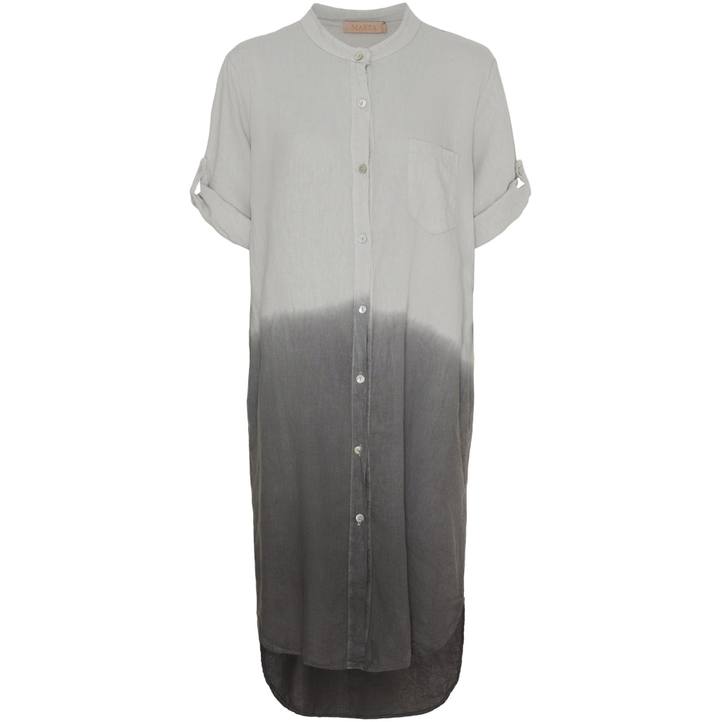 Dame Kjole Mdcjóna   Lightgrey Darkgrey fra Marta Du Chateau