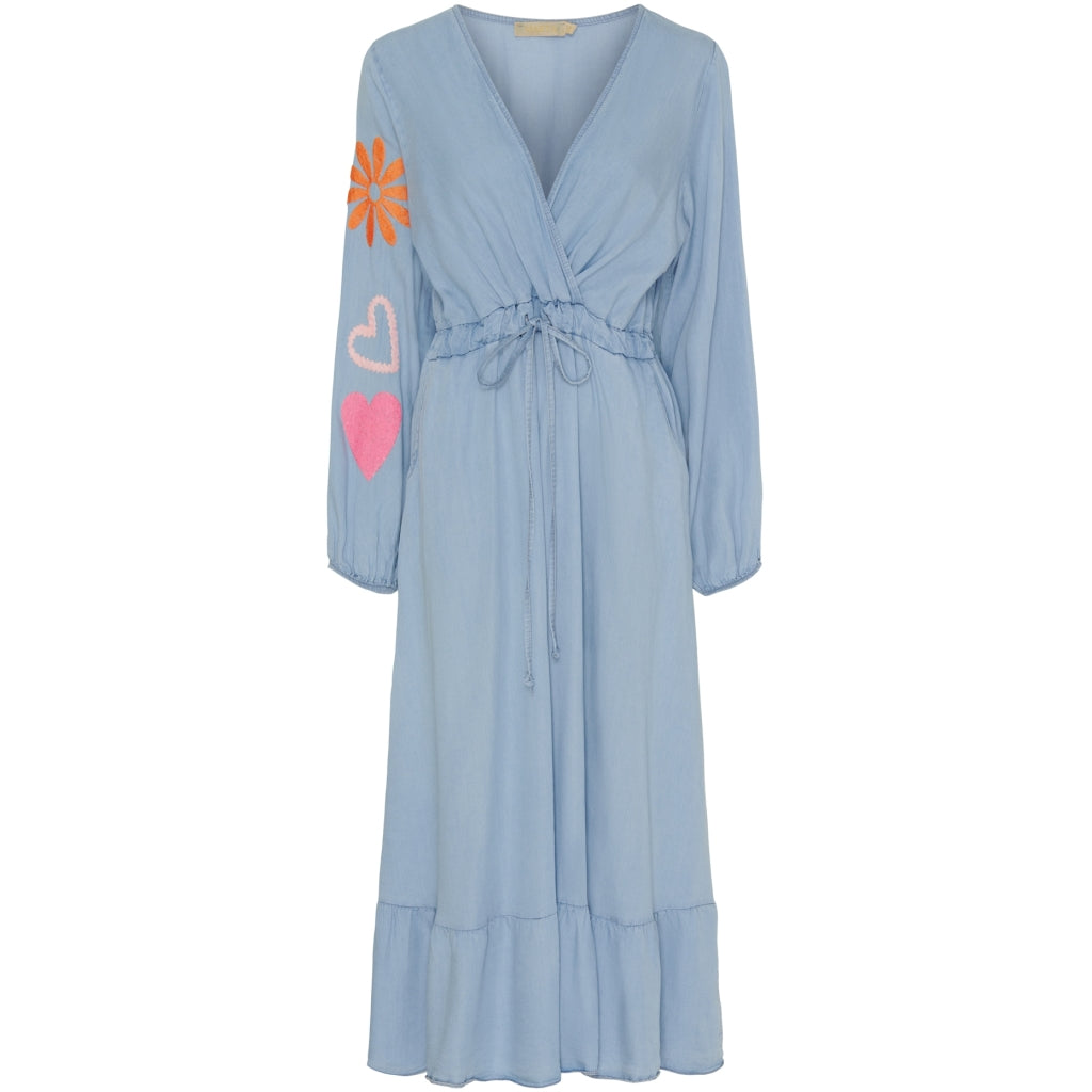 Dame Kjole Mdcnicolina   Light Blue fra Marta Du Chateau