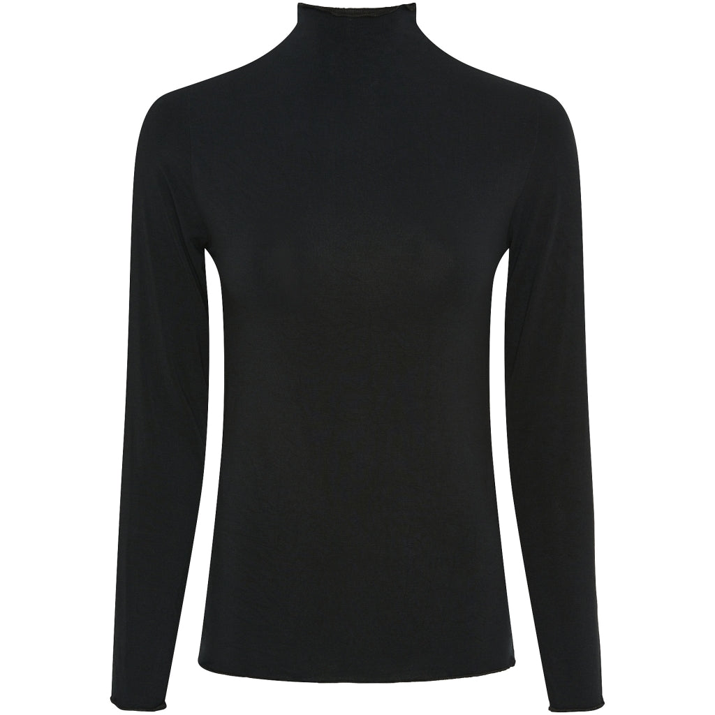 Dame Langærmet T Shirt Mdcelin Black fra Marta Du Chateau