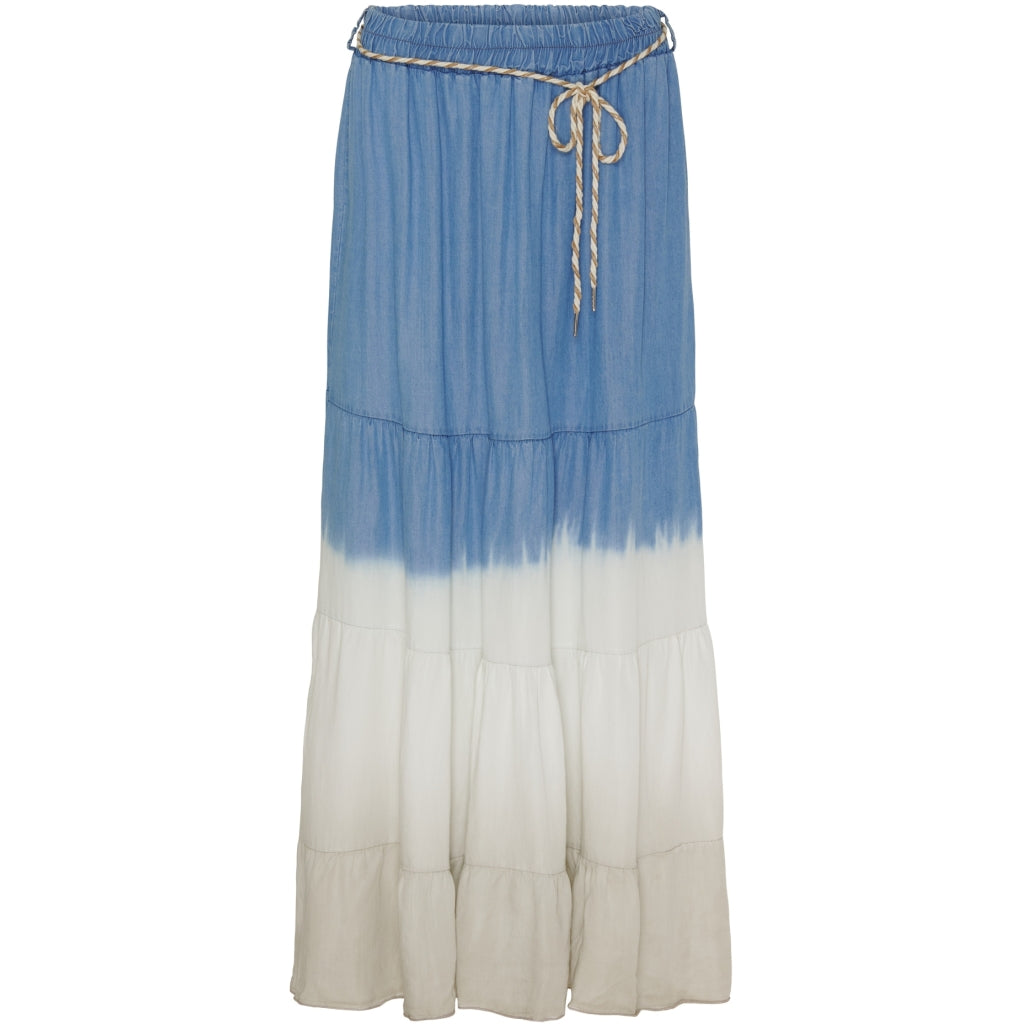 Dame Nederdel Mdctekla   Lightblue White Beige fra Marta Du Chateau