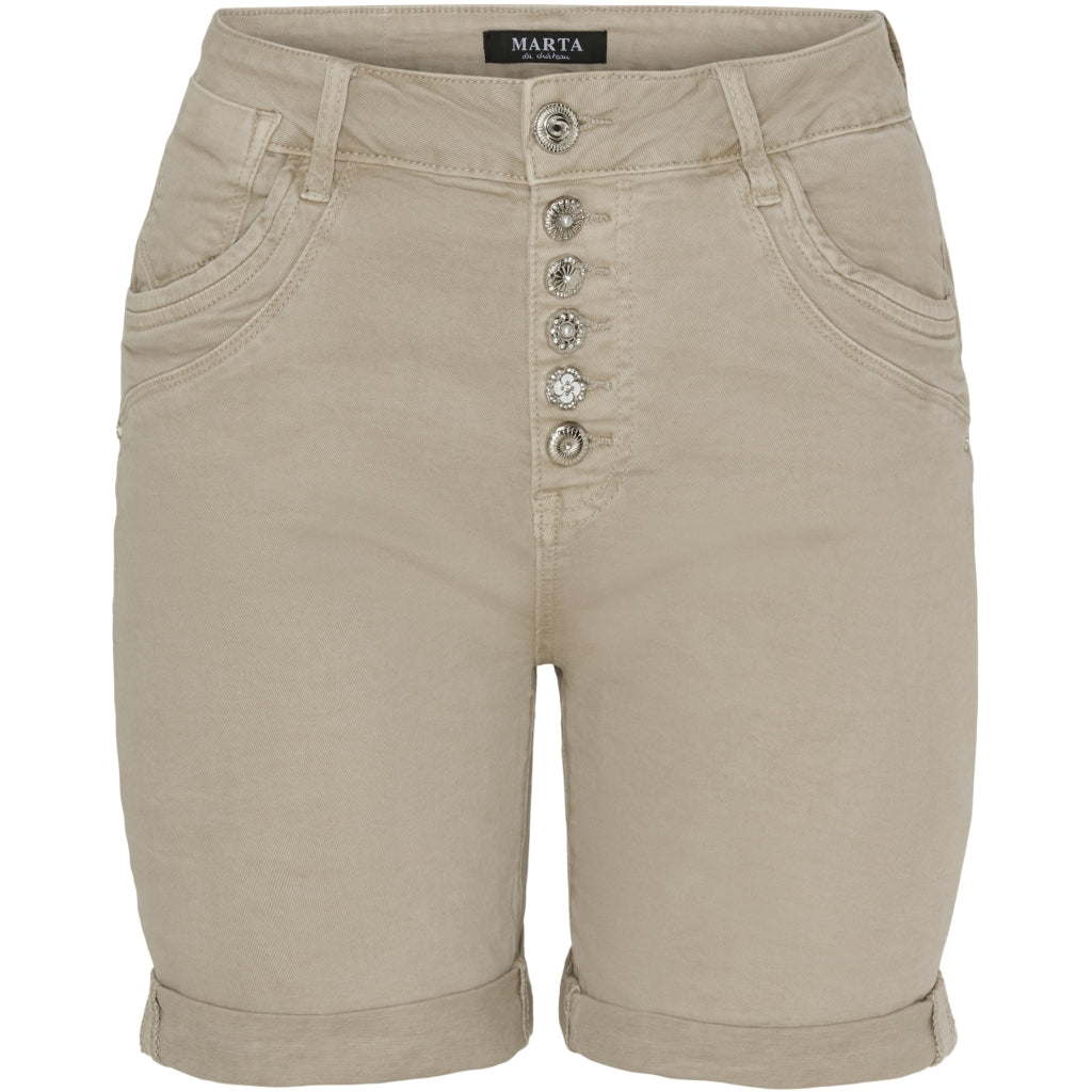 Dame Shorts Mdcsierra   Beige fra Marta Du Chateau