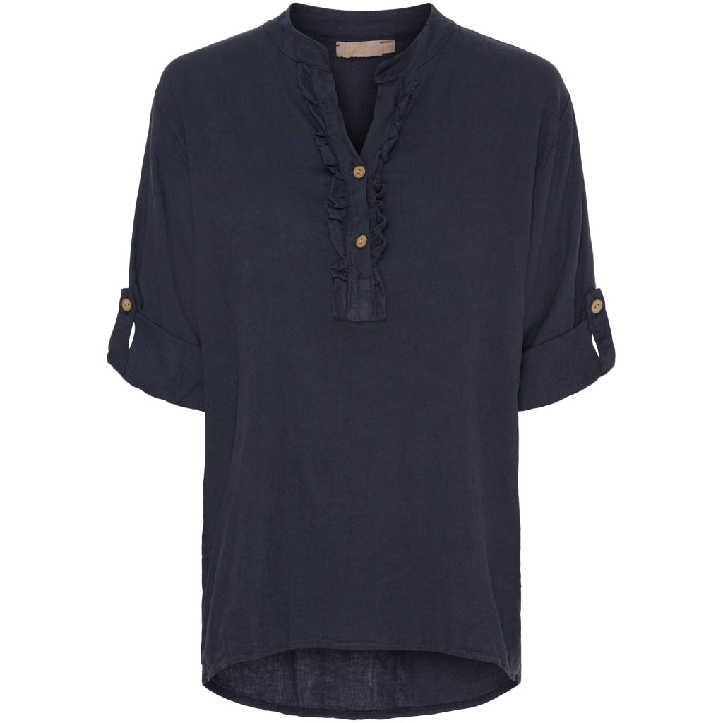 Dame Skjorte 85137 1   Navy5512 fra Marta Du Chateau