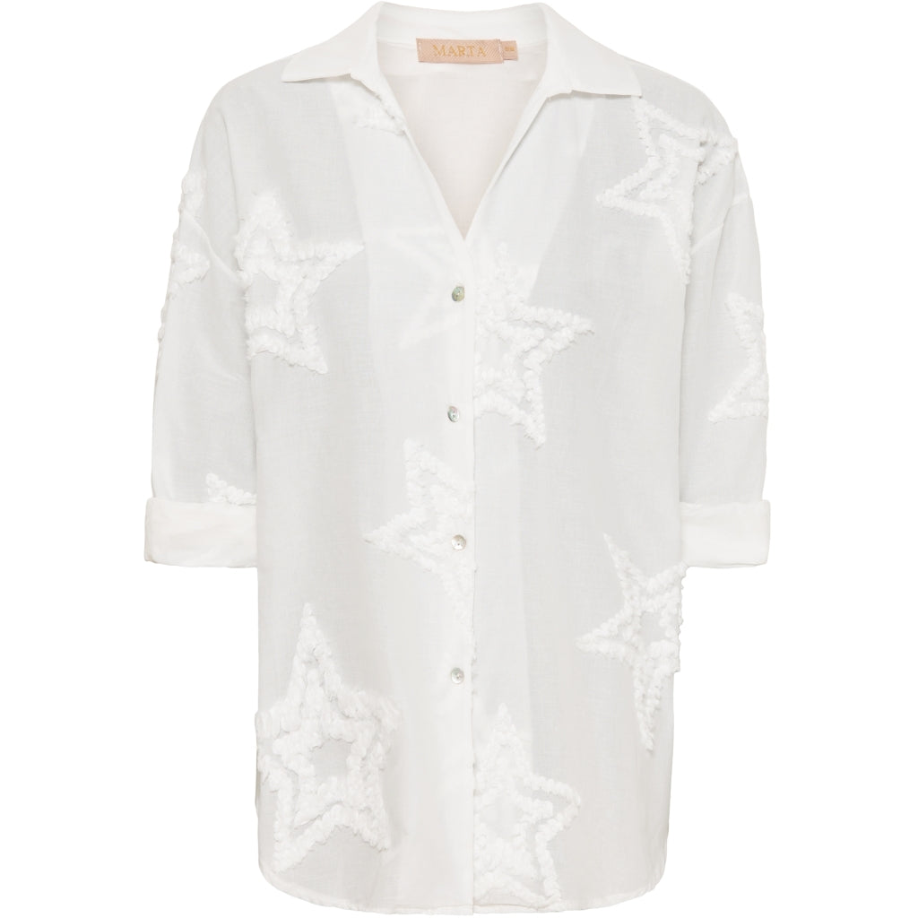 Dame Skjorte 889911   White Star fra Marta Du Chateau