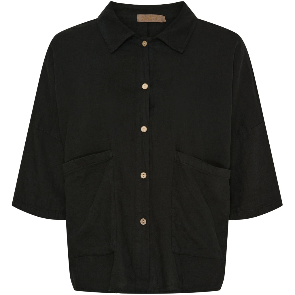 Dame Skjorte Mdcminna   Black fra Marta Du Chateau