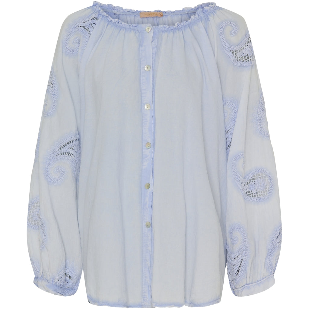 Dame Skjorte Mdcpatty Sky fra Marta Du Chateau