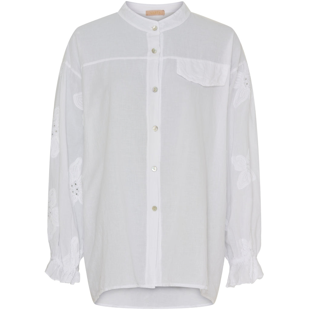 Dame Skjorte Mdcriley   White fra Marta Du Chateau
