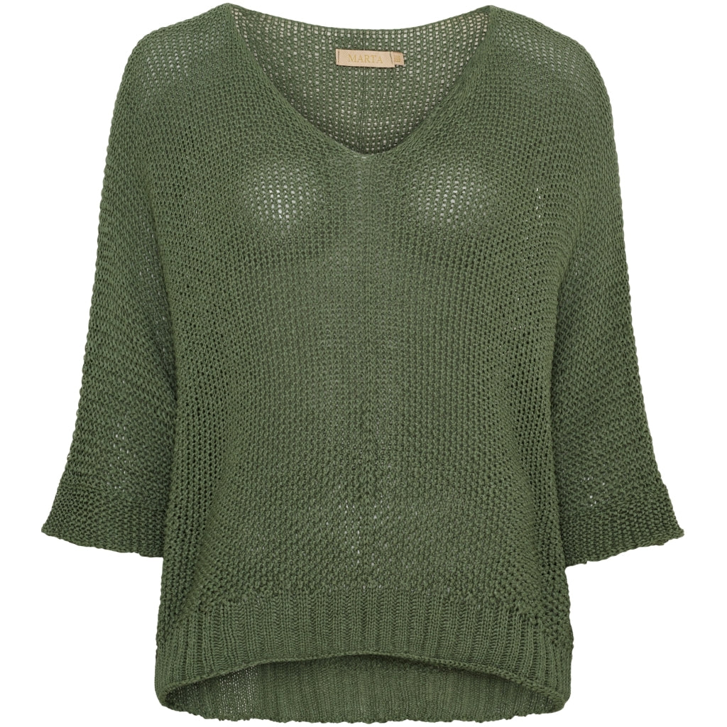 Dame Strik 7010 Military129 fra Marta Du Chateau