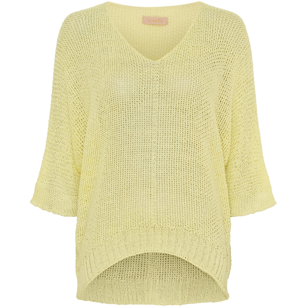 Dame Strik 7010   Yellow fra Marta Du Chateau