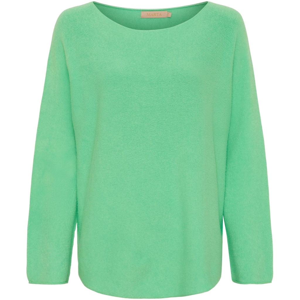 Dame Strik Mdcdagmar 5001   Green Fluo fra Marta Du Chateau
