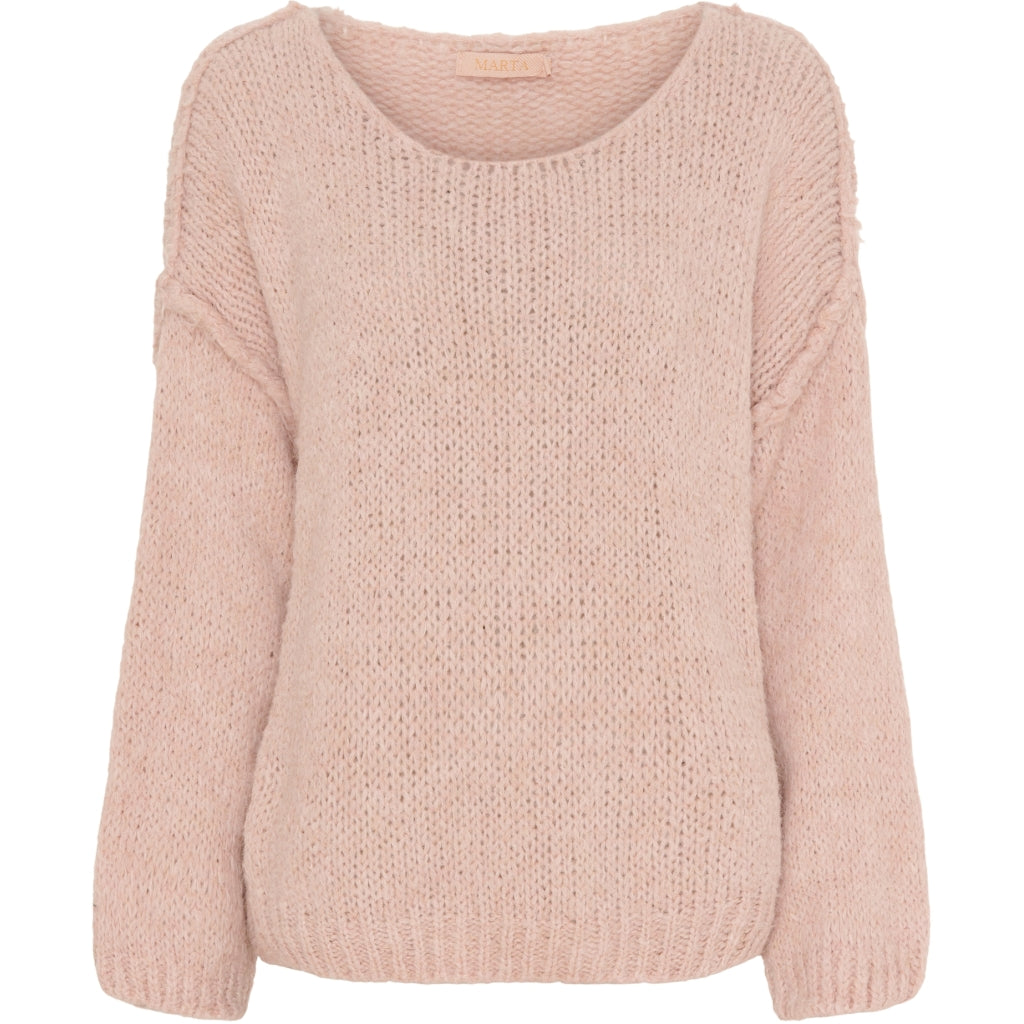 Dame Strik Mdcolivia A0027   Old Pink fra Marta Du Chateau