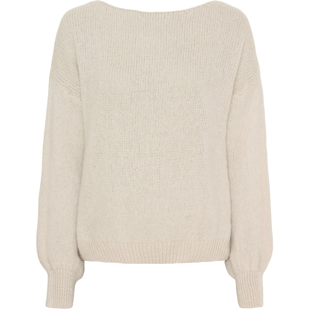Dame Strik Mdcrosa 5102   Beige3229 fra Marta Du Chateau