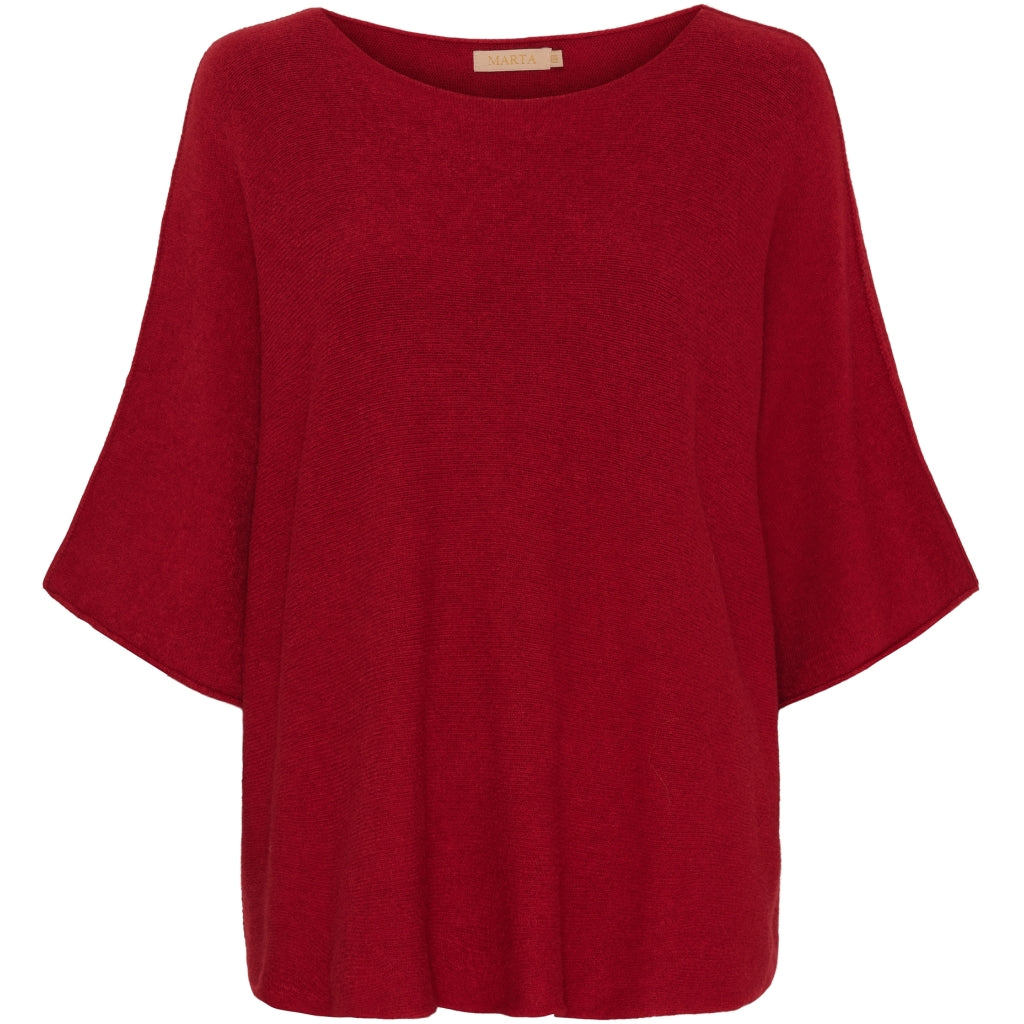 Dame Strik Mdcsia 5003 Red4308 fra Marta Du Chateau