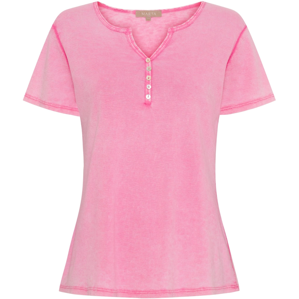 Dame T Shirt Mdcjöna 3086d   Fuxia fra Marta Du Chateau