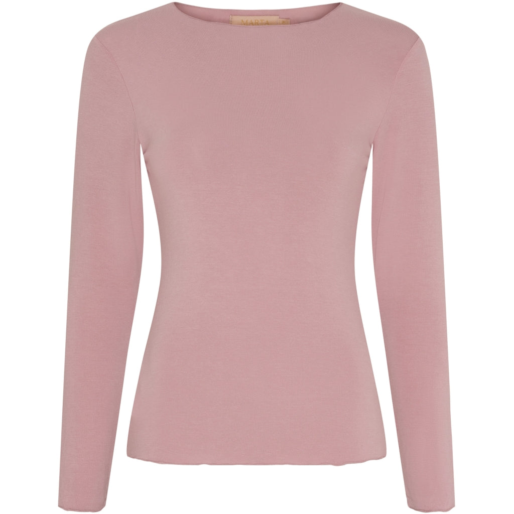 Dame T Shirt Mdcleonora 5894 Old Rose fra Marta Du Chateau