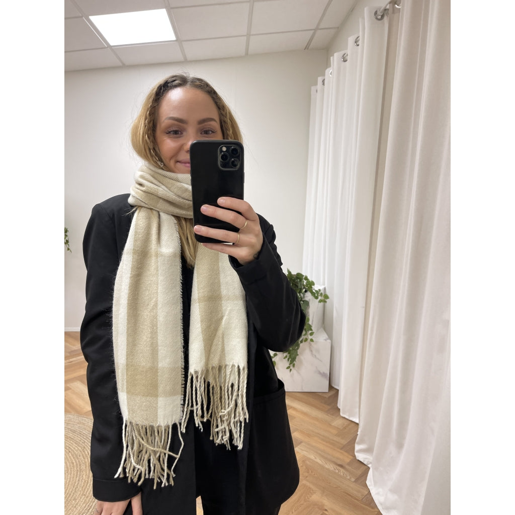 Dame Tørklæde 182302   Beige fra Marta Du Chateau