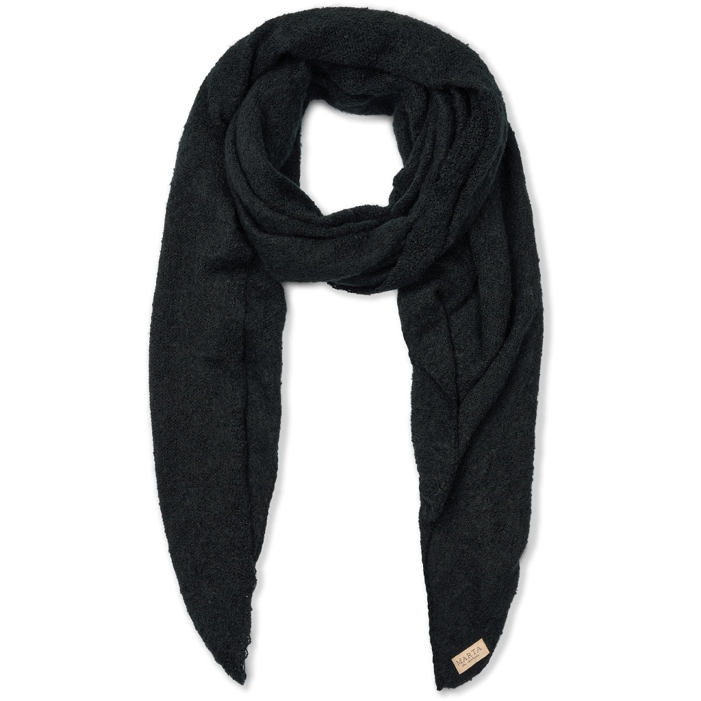 Dame Tørklæde 194007   Black fra Marta Du Chateau