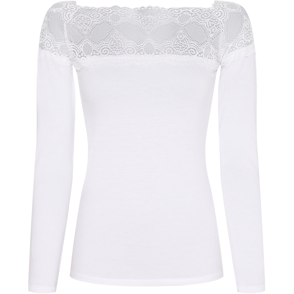 Dame Top 6229   White fra Marta Du Chateau