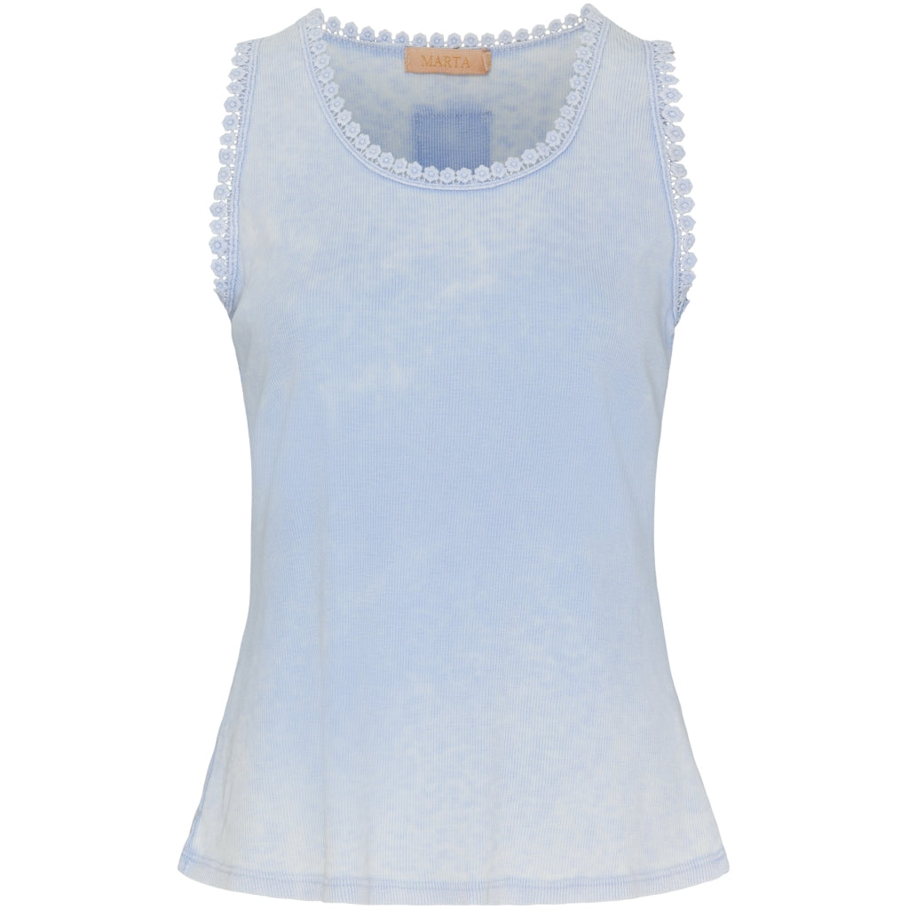 Dame Top Mdcelfrida   Martalightblue fra Marta Du Chateau