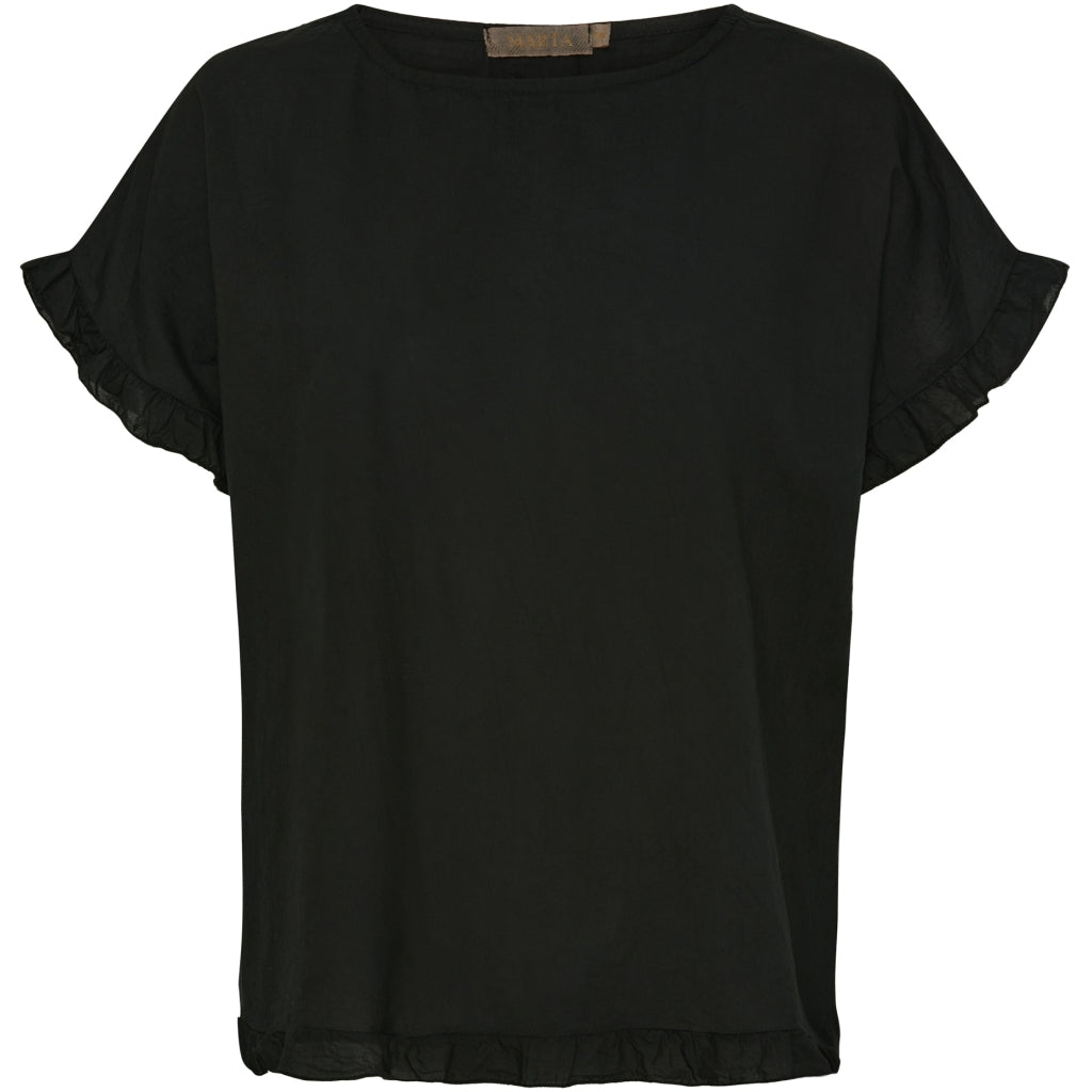 Dame Top Mdckasimira   Black fra Marta Du Chateau