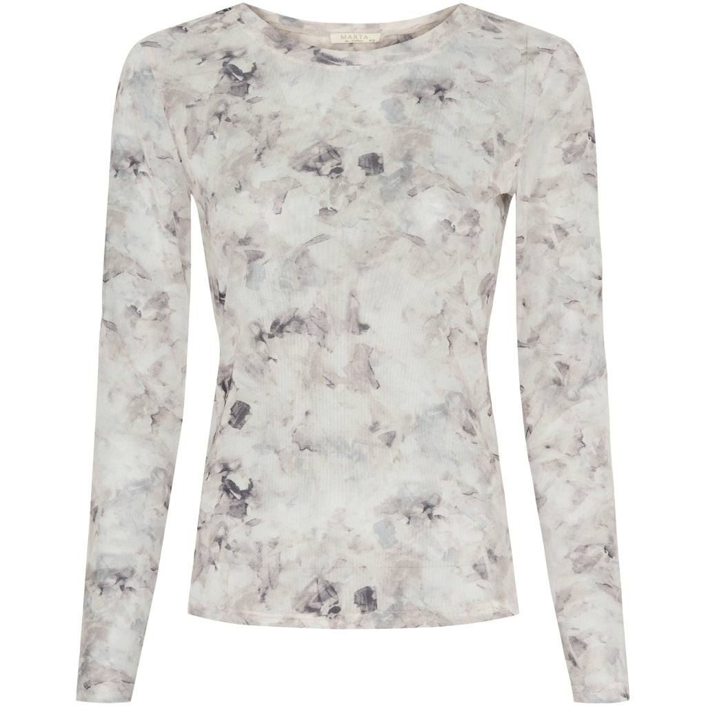 Dame Top Mdcnina 120 Print12 fra Marta Du Chateau