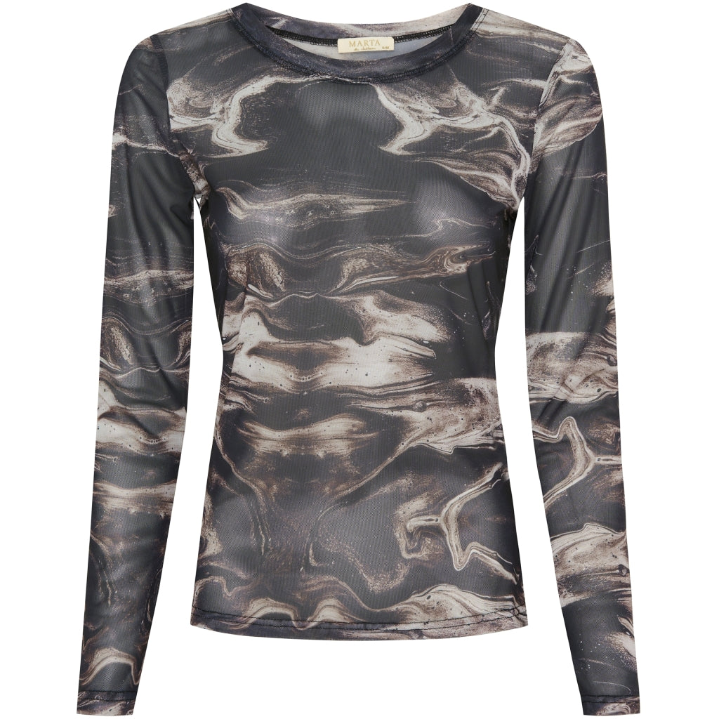 Dame Top Mdcnina 120   Print16 fra Marta Du Chateau
