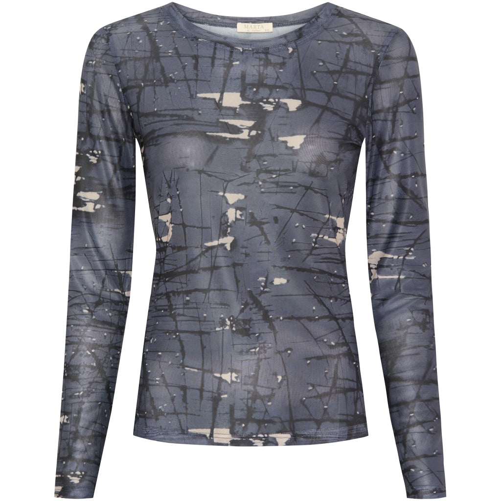Dame Top Mdcnina 120   Print17 fra Marta Du Chateau