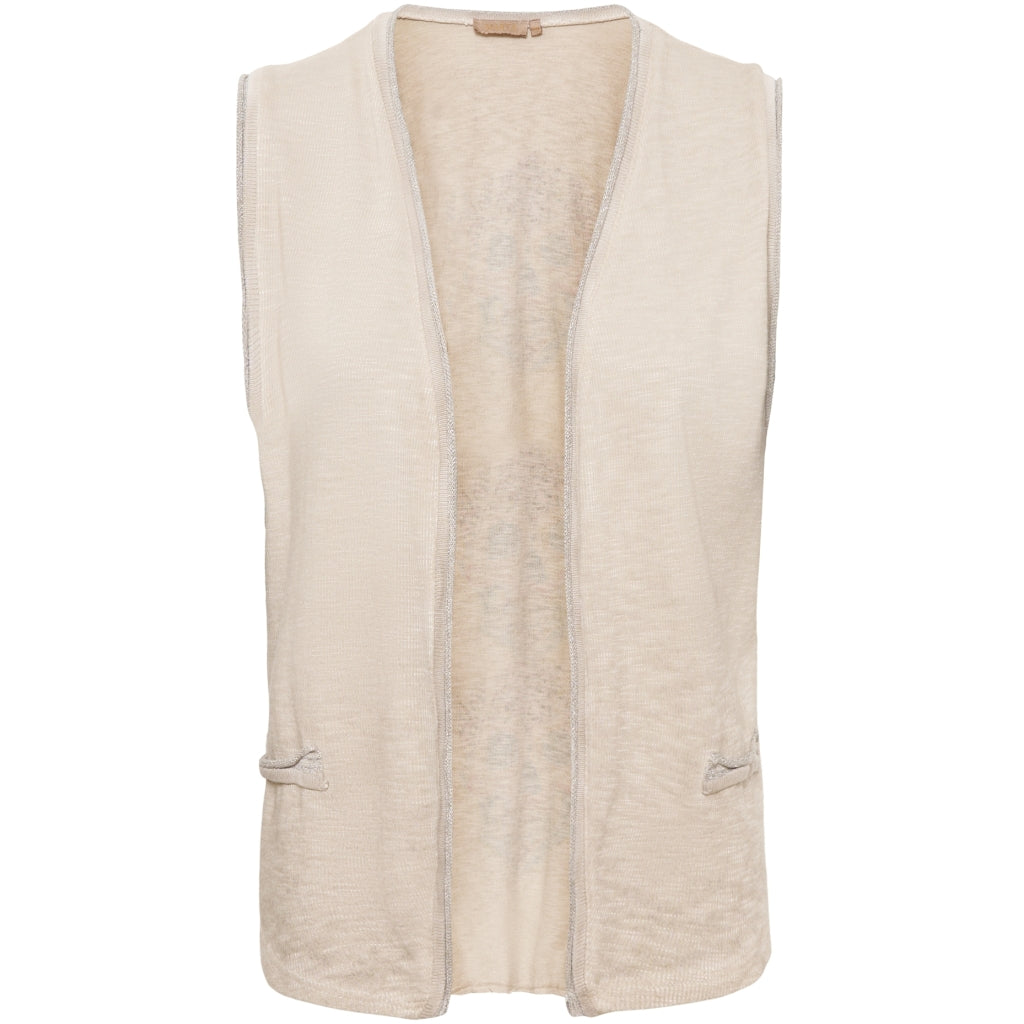 Dame Vest 6309   Beige1652 fra Marta Du Chateau
