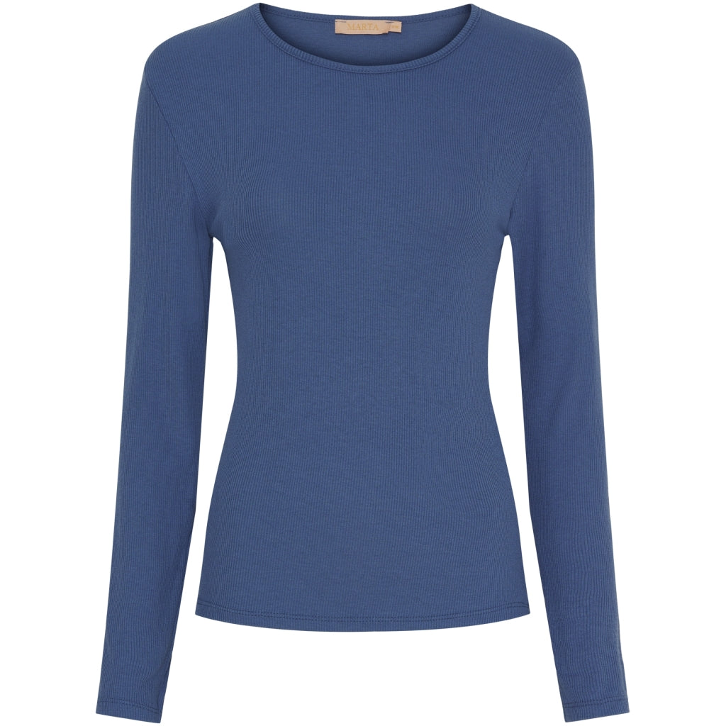 Langærmet T Shirt Mdcingrid 4906   Jeansss fra Marta Du Chateau