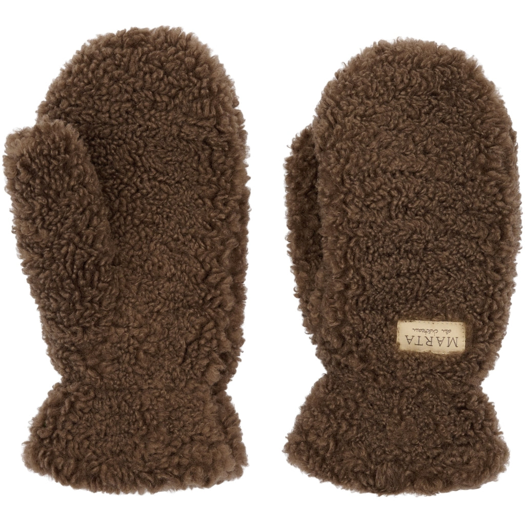 Marta Teddy Dame Luffer 48744   Dk Brown fra Marta Du Chateau