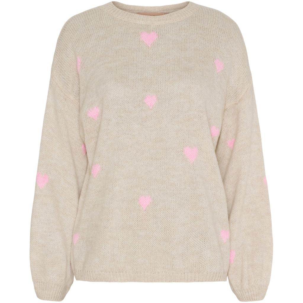 Dame Strik Mdcgeorgina 5162   Beige Pink fra Marta Du Chateau