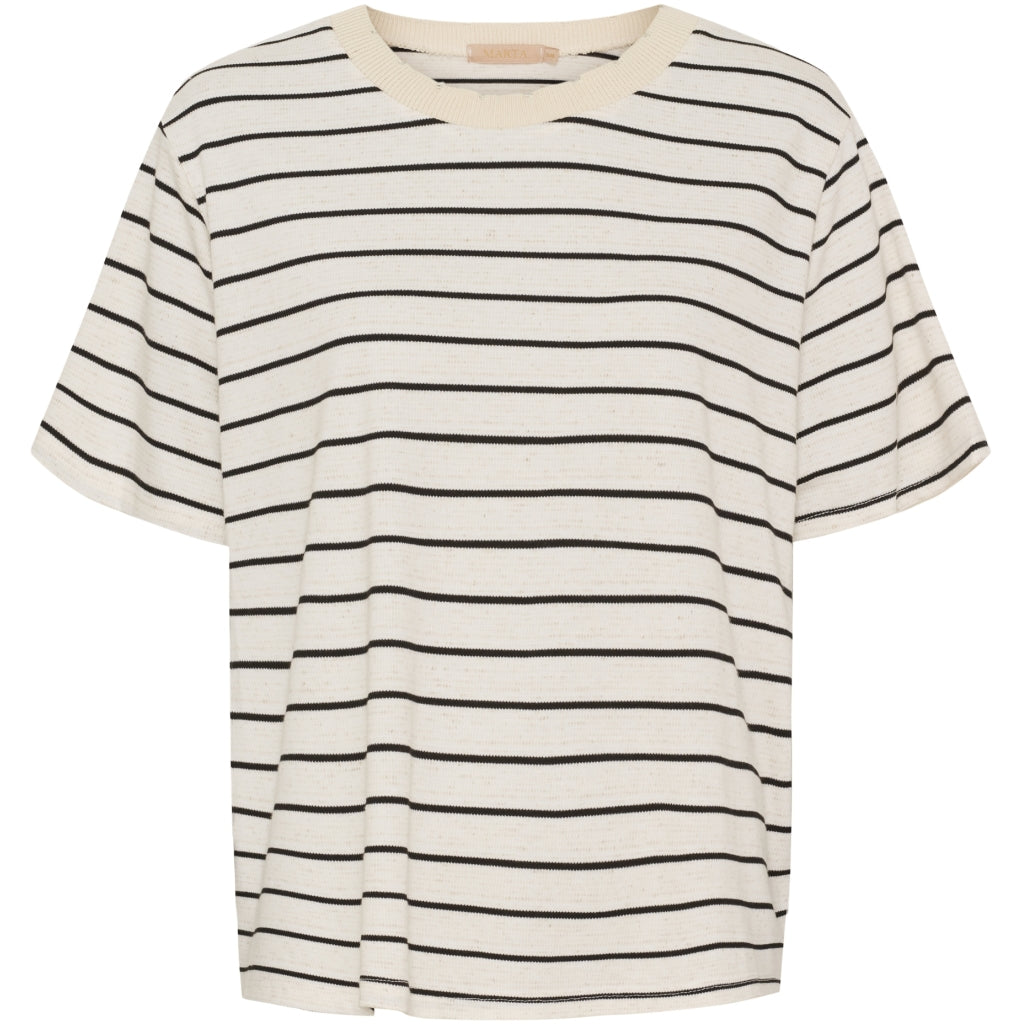 Dame T Shirt Mdcperrine 258038 Black fra Marta Du Chateau