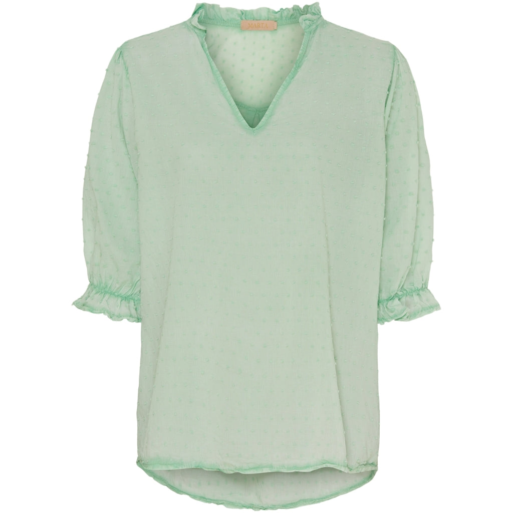 Dame Bluse 1471   Menta1585 fra Marta Du Chateau